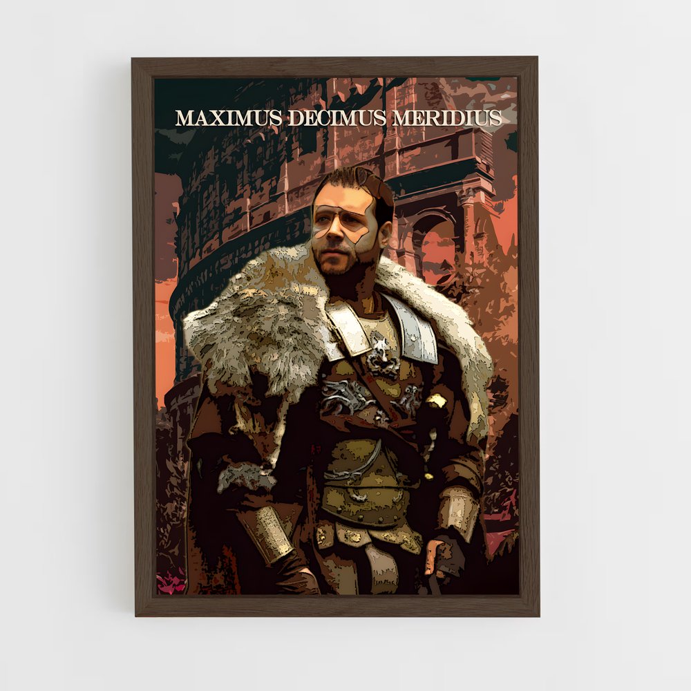 ap-maximus decimus meridius-2 cadre Bois foncé