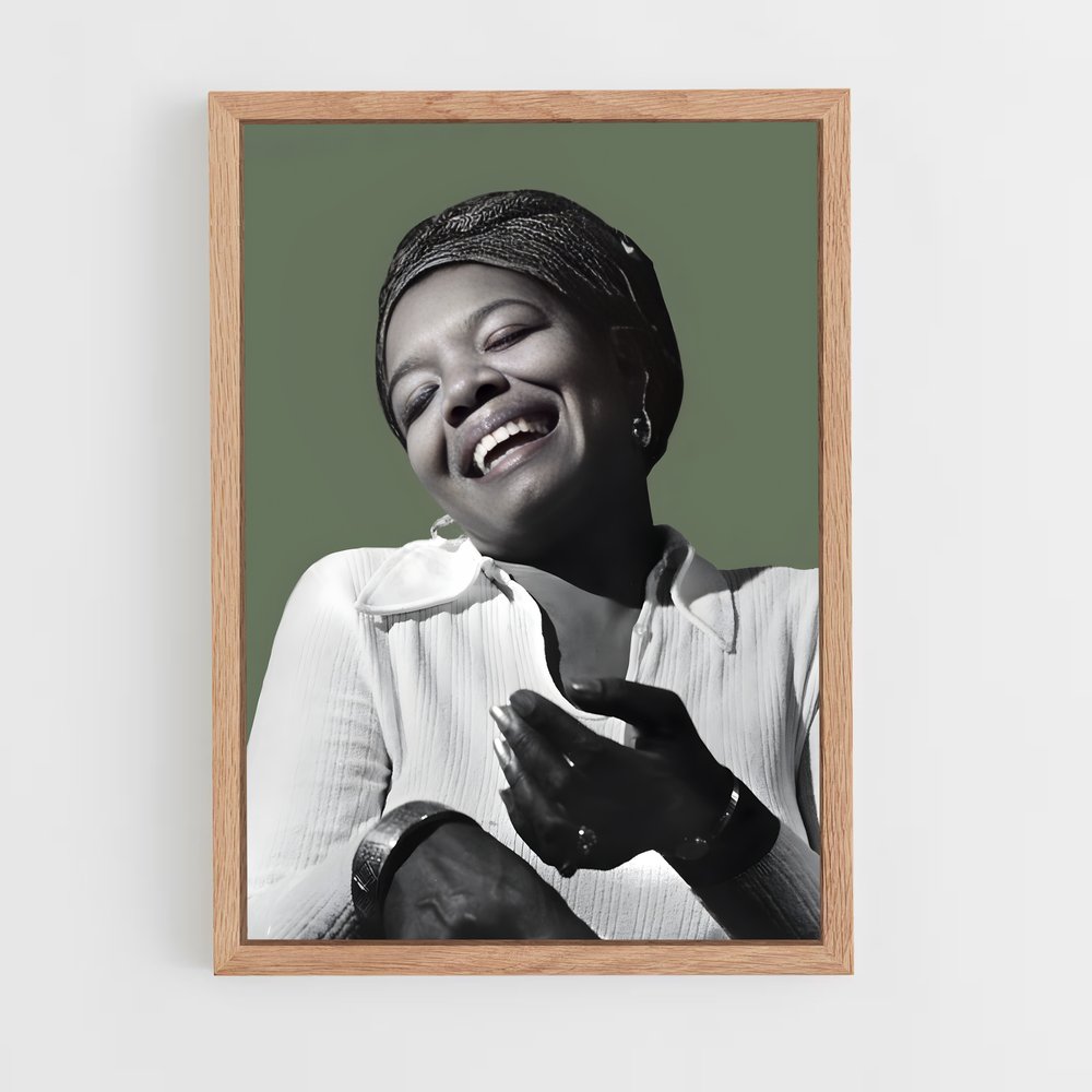 ap-maya angelou-2 cadre Bois clair