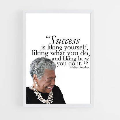 ap-maya angelou-5 cadre Blanc