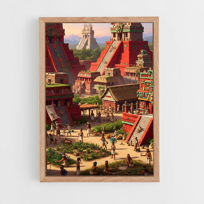 ap-maya civilization-1 cadre Bois clair
