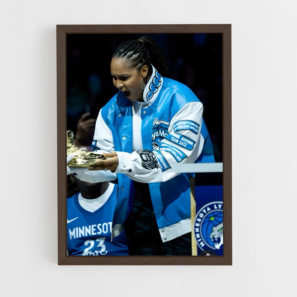 ap-maya moore-3 cadre Bois foncé