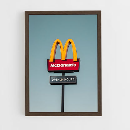 ap-mcdonalds-3 cadre Bois foncé