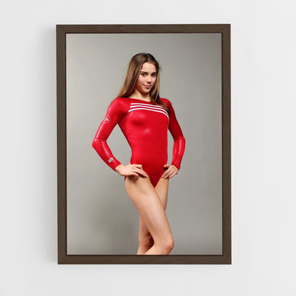 ap-mckayla maroney-2 cadre Bois foncé