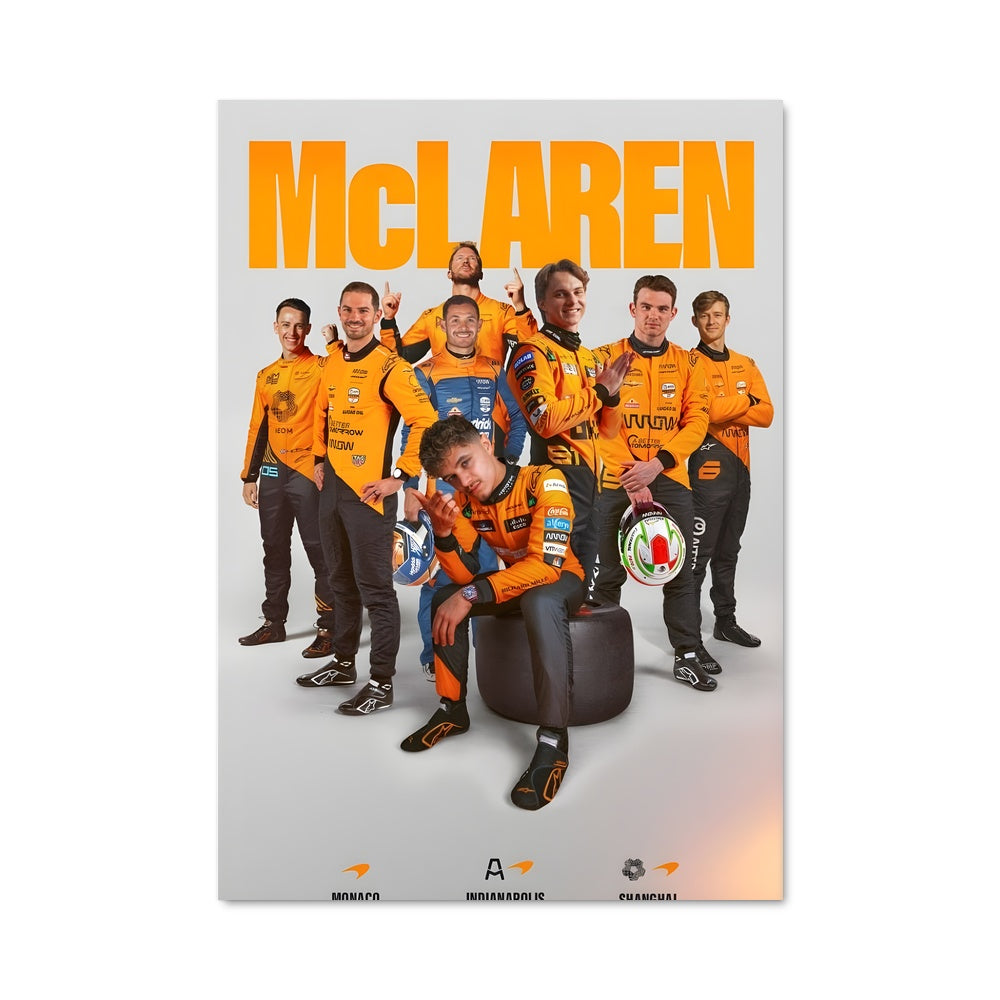 Poster Mclaren f1 team 63476