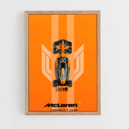 ap-mclaren f1 team-10 cadre Bois clair