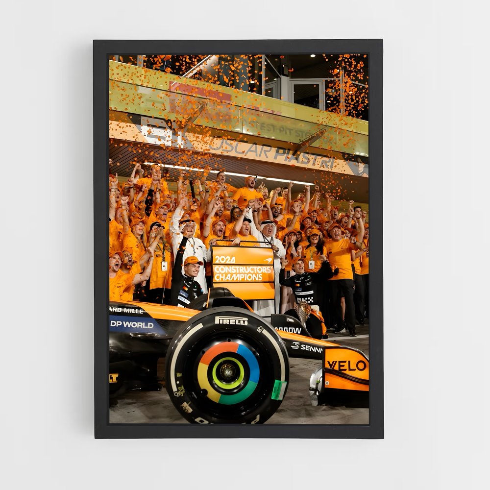 ap-mclaren f1 team-12 cadre Noir