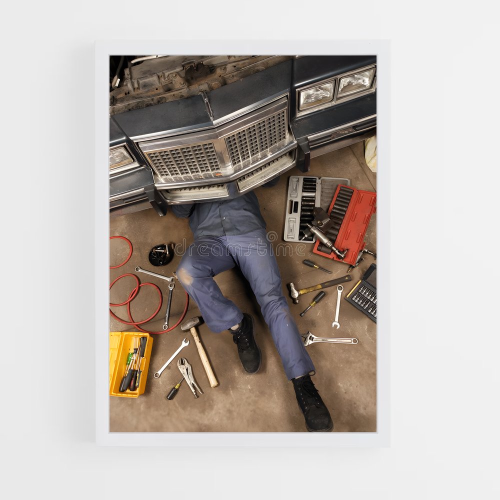 ap-mechanic-3 cadre Blanc