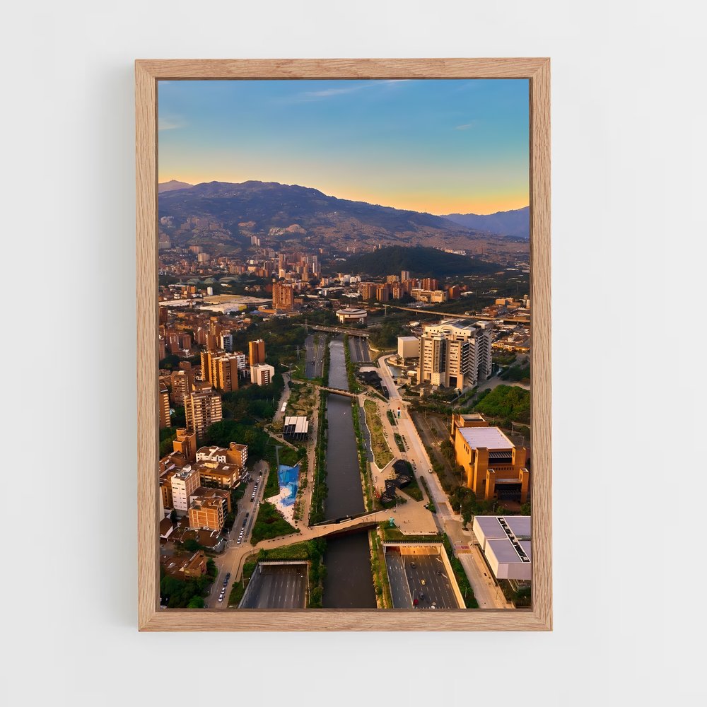 ap-medellin-3 cadre Bois clair
