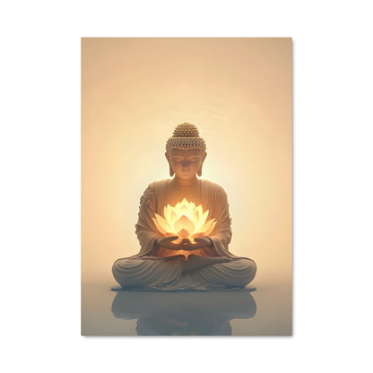 Poster Meditation buddha 16062