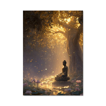 Poster Meditation buddha 16067