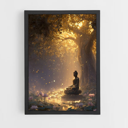 ap-meditation buddha-13 cadre Noir