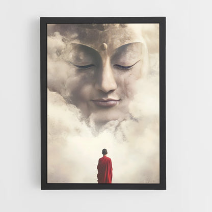 ap-meditation buddha-14 cadre Noir