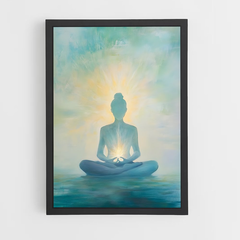 ap-meditation buddha-15 cadre Noir