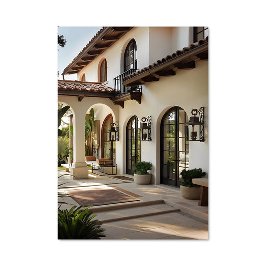 Poster Mediterranean architecture 18599
