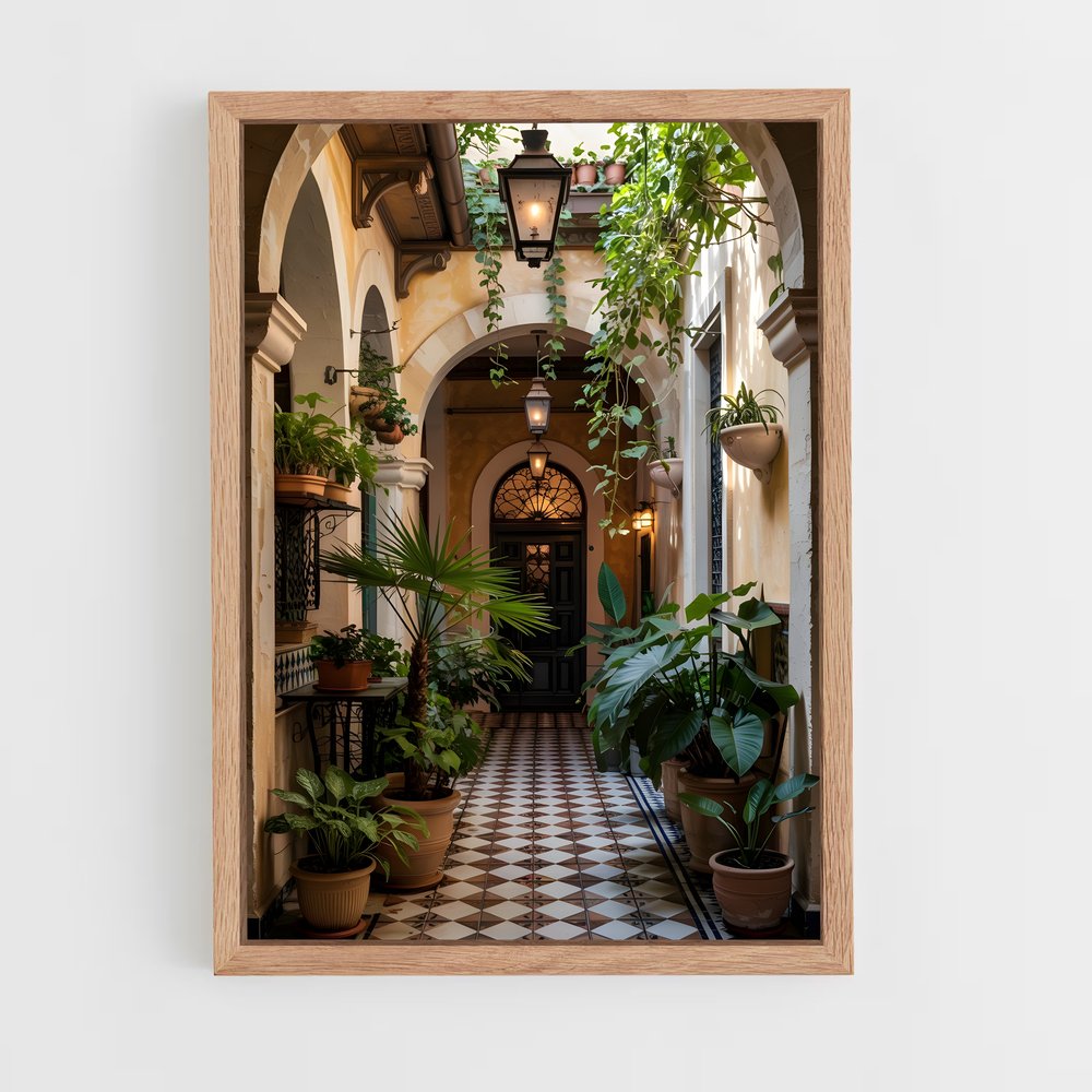 ap-mediterranean architecture-16 cadre Bois clair