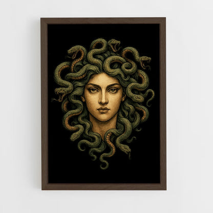 ap-medusa-13 cadre Bois foncé
