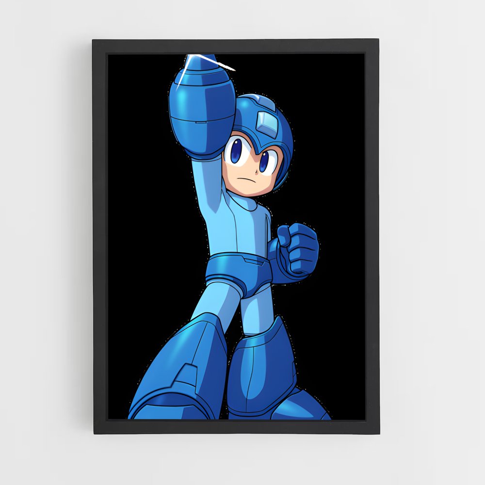 ap-mega man-2 cadre Noir