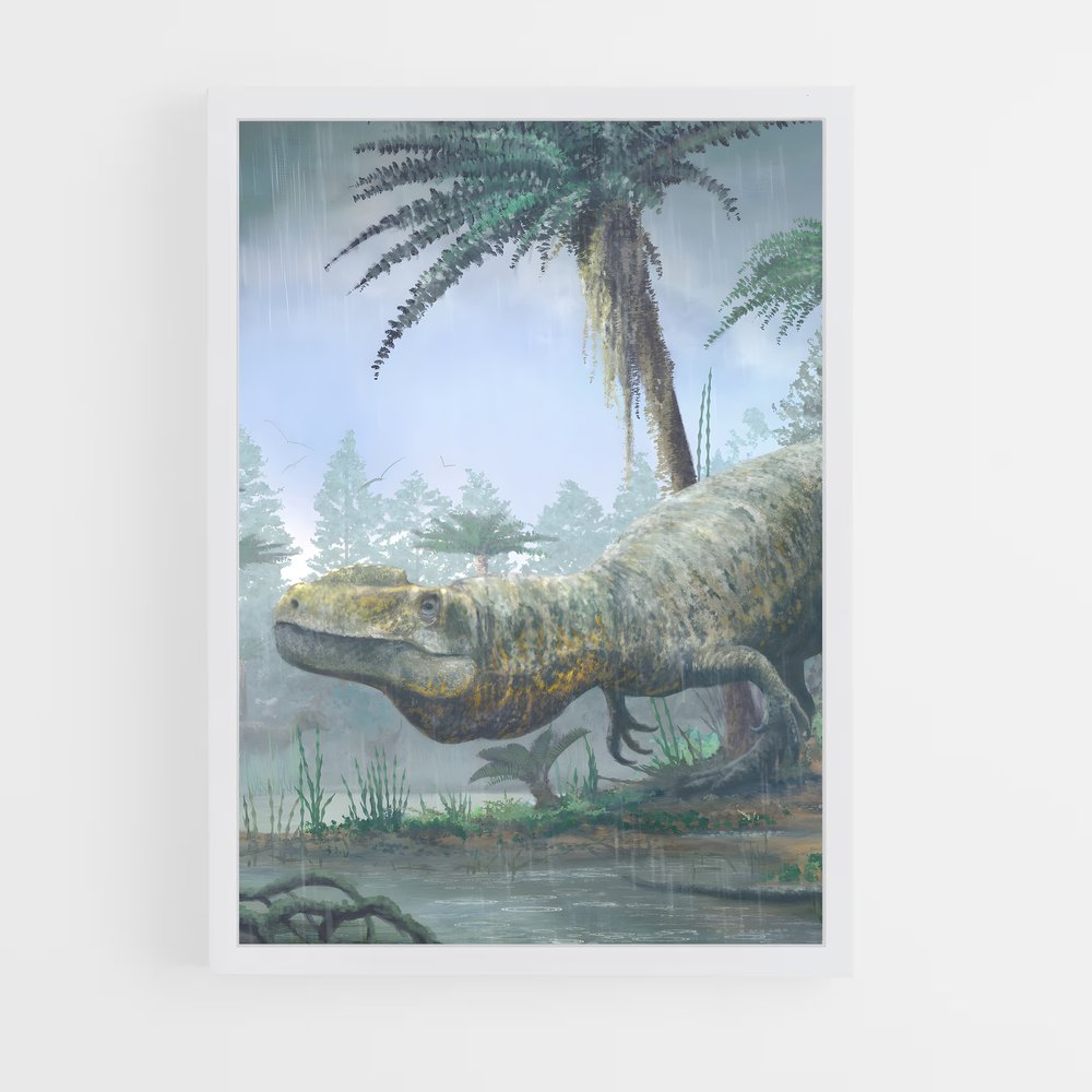 ap-megalosaurus-1 cadre Blanc