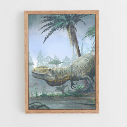 ap-megalosaurus-1 cadre Bois clair