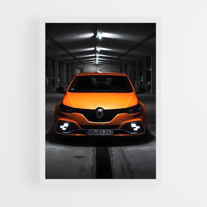 ap-megane rs-2 cadre Blanc