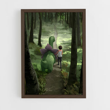 ap-meganium-3 cadre Bois foncé