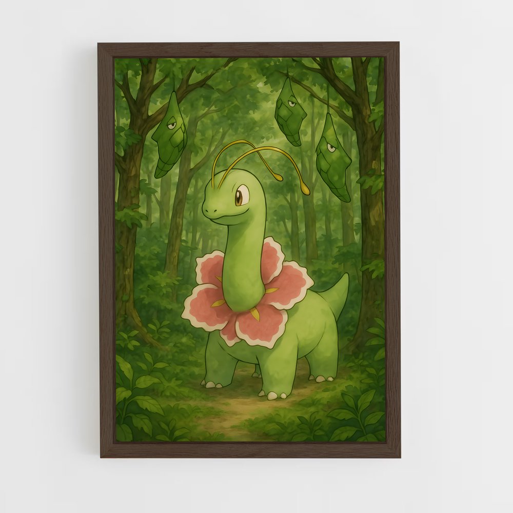 ap-meganium-6 cadre Bois foncé