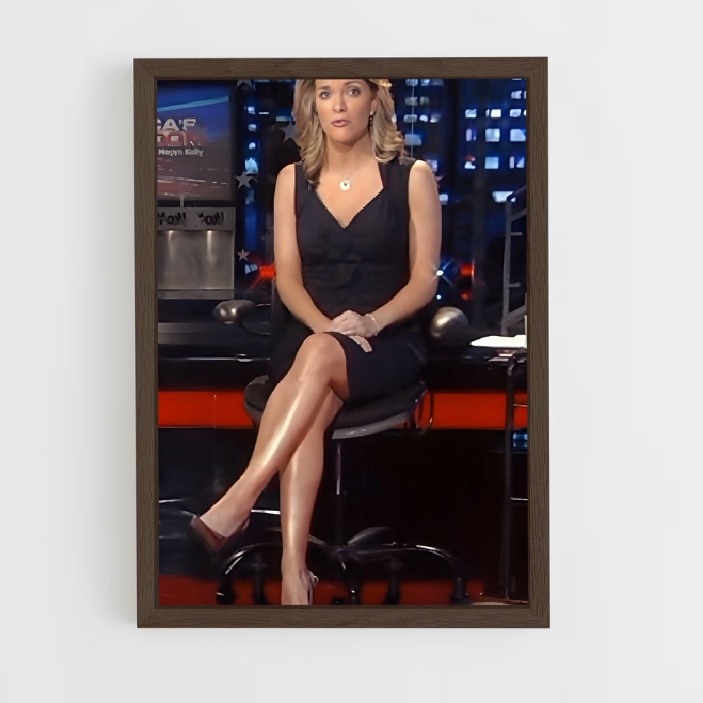 ap-megyn kelly-5 cadre Bois foncé