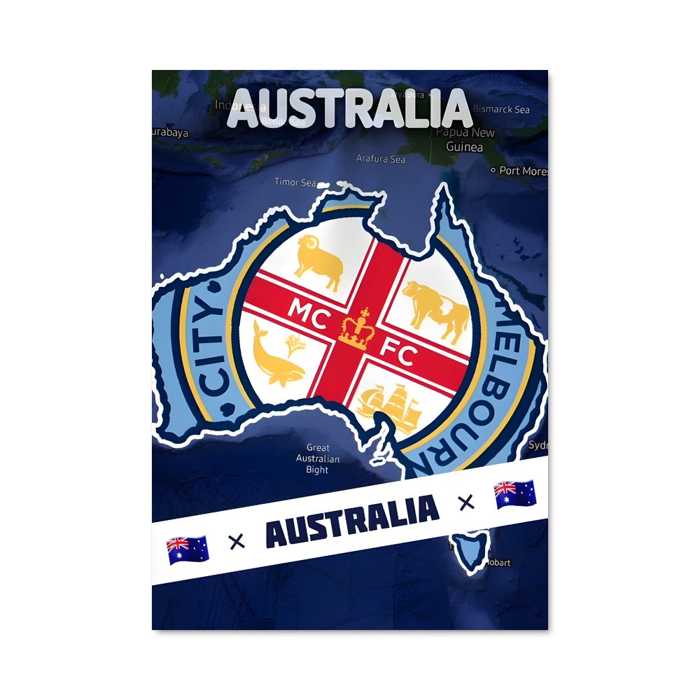Poster Melbourne Spirit