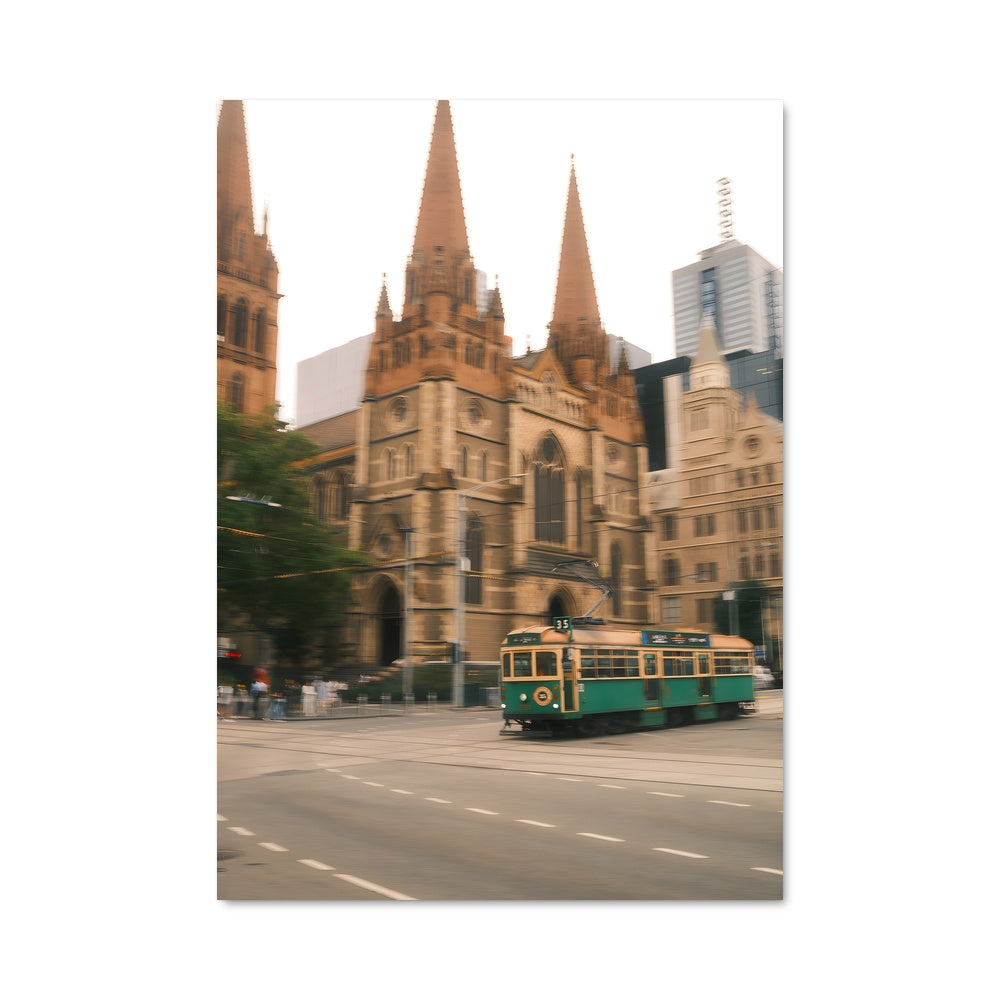 Poster Melbourne tram 81722