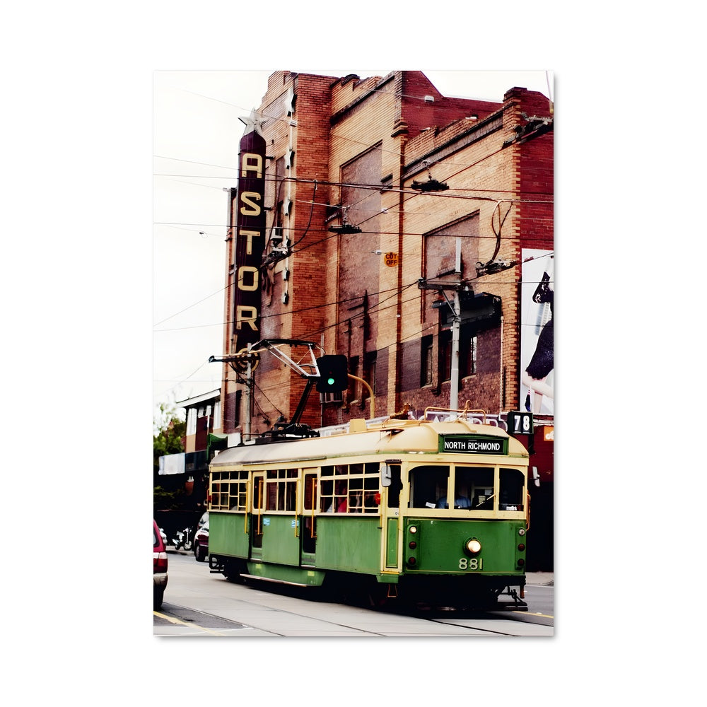 Poster Tramway Vert