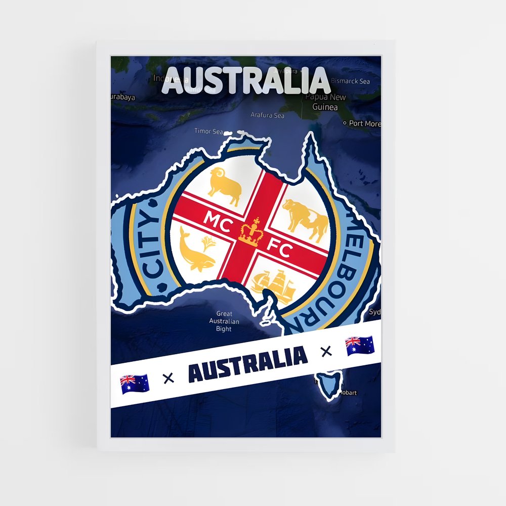 ap-melbourne city fc-4 cadre Blanc