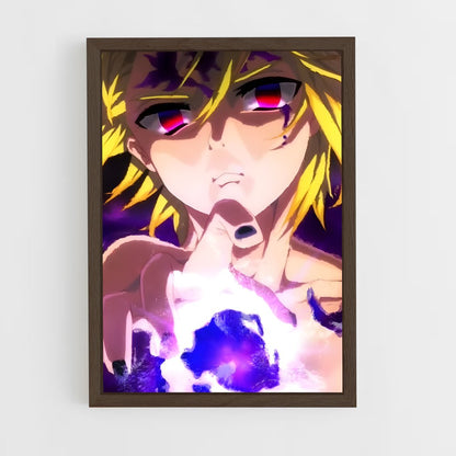 ap-meliodas-11 cadre Bois foncé
