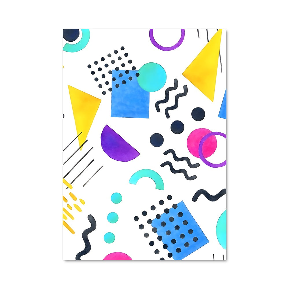 Poster Couleurs Vibrantes
