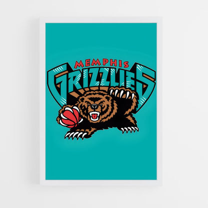 ap-memphis grizzlies-2 cadre Blanc