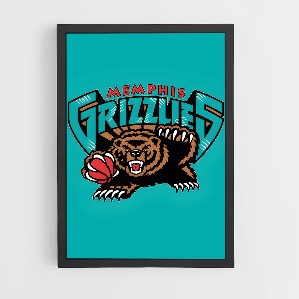 ap-memphis grizzlies-2 cadre Noir