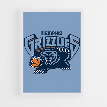 ap-memphis grizzlies-5 cadre Blanc