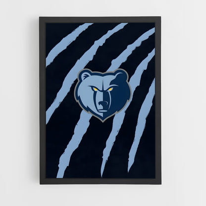 ap-memphis grizzlies-6 cadre Noir