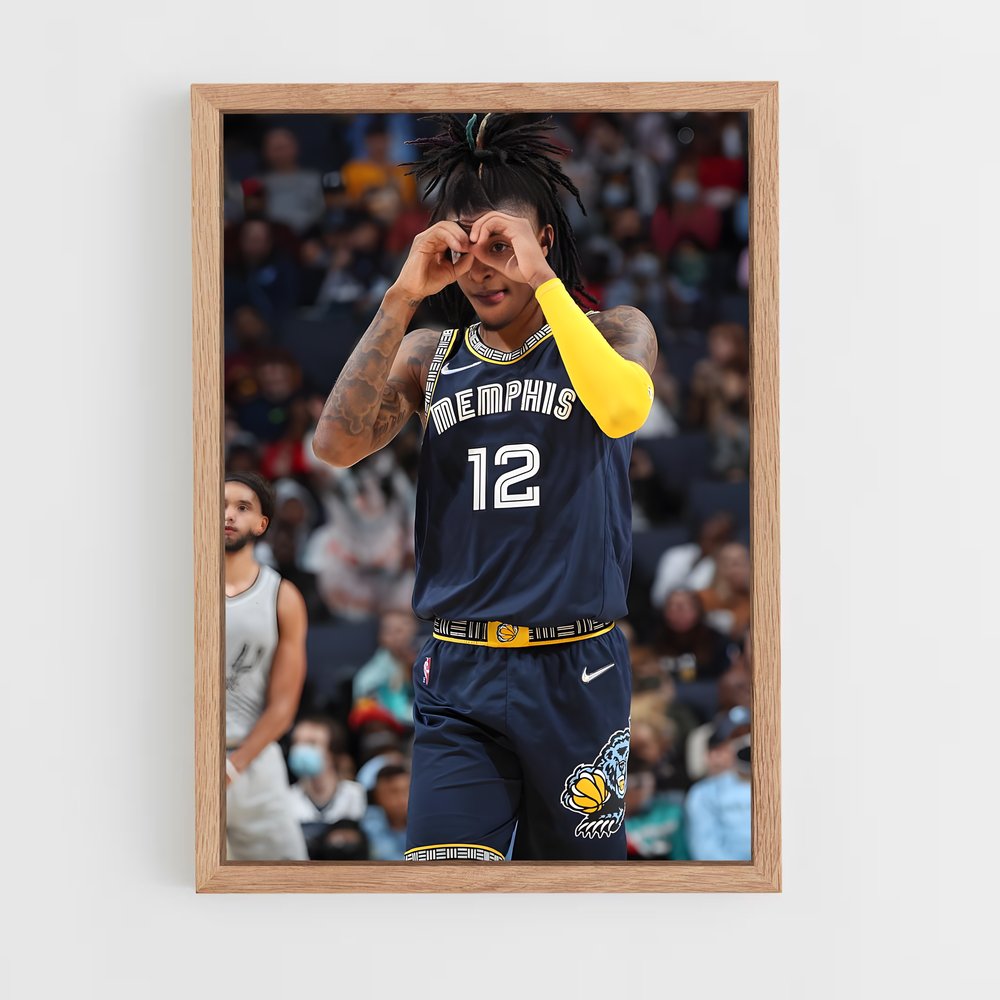 ap-memphis grizzlies-7 cadre Bois clair