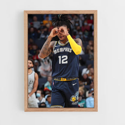 ap-memphis grizzlies-7 cadre Bois clair
