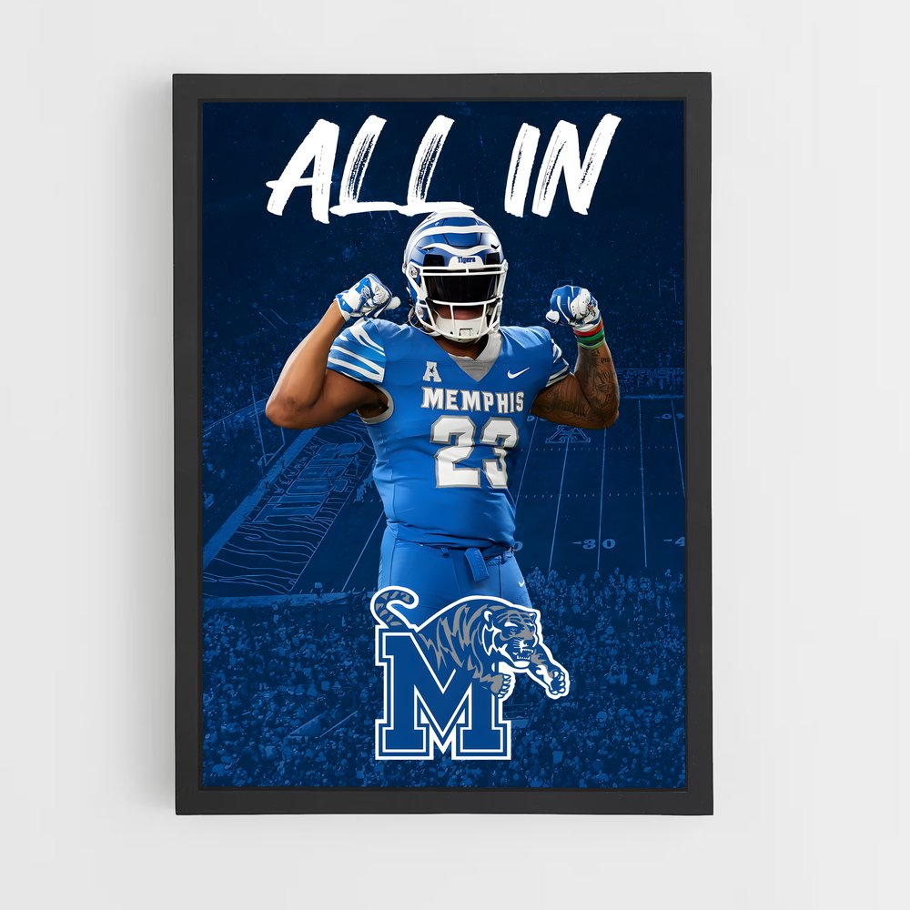 ap-memphis tigers-1 cadre Noir