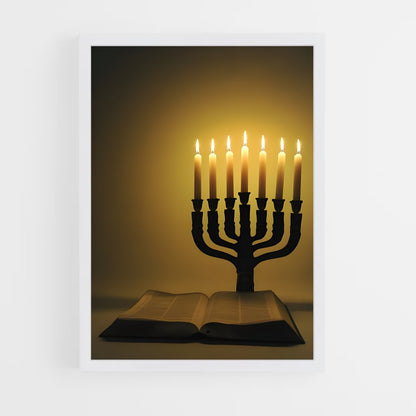 ap-menorah-1 cadre Blanc