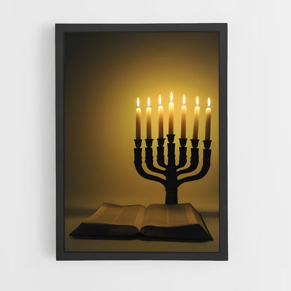 ap-menorah-1 cadre Noir