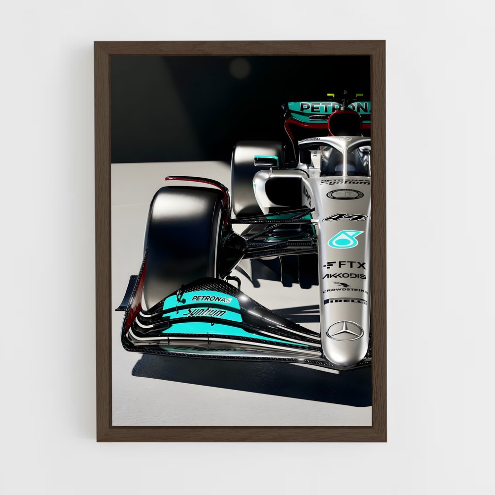 ap-mercedes w13-6 cadre Bois foncé