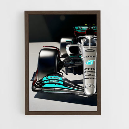 ap-mercedes w13-6 cadre Bois foncé
