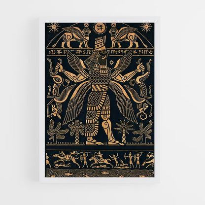 ap-mesopotamian mythology-3 cadre Blanc