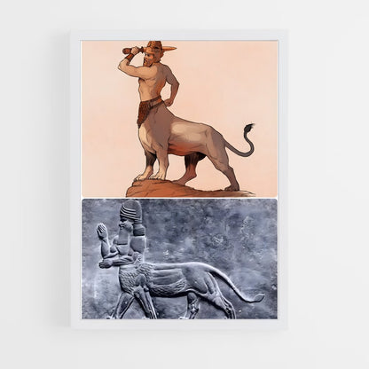 ap-mesopotamian mythology-5 cadre Blanc