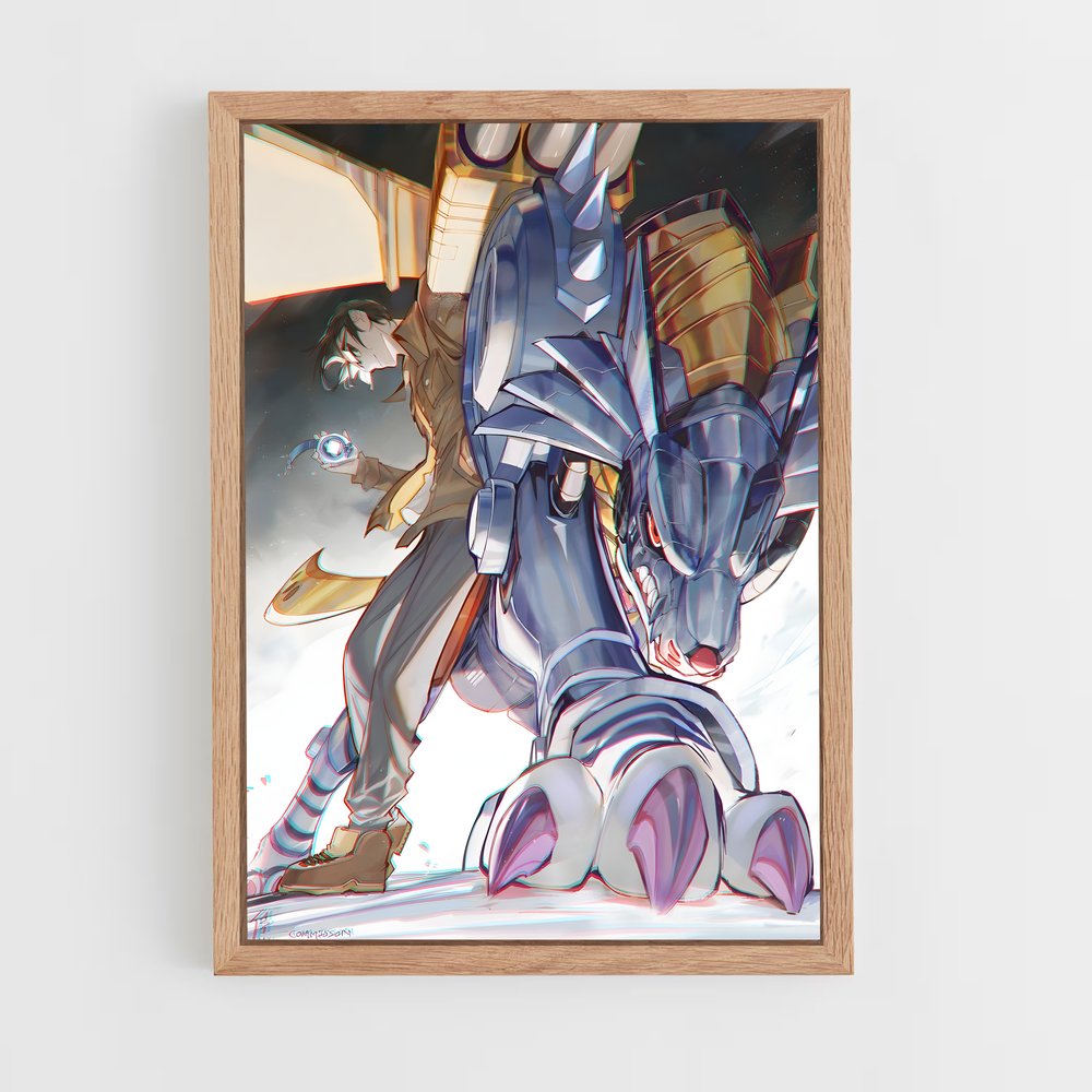 ap-metalgarurumon-1 cadre Bois clair