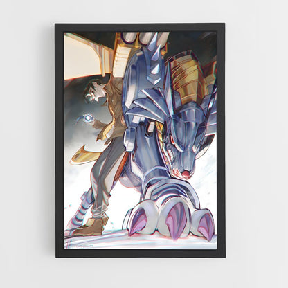 ap-metalgarurumon-1 cadre Noir