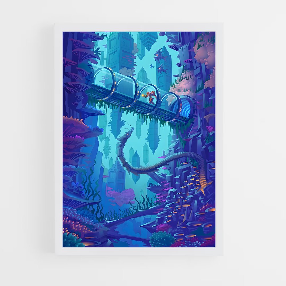ap-metroid-5 cadre Blanc