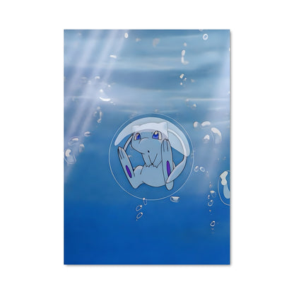 Poster Chien Flottant